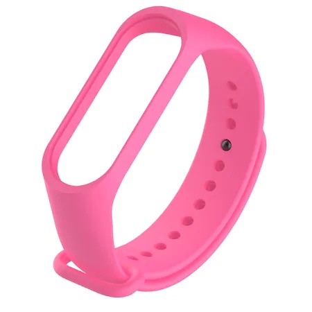 Curea din plastic pentru bratara fitness Xiaomi Mi Band, Mi 3/Mi 4/Mi 5, roz