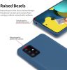 Husa Liquid Silicone Case pentru Apple iPhone X/XS, interior microfibra, albastru nisipos