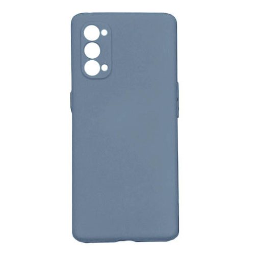 Husa Liquid Silicone Case pentru Samsung Galaxy A31, interior microfibra, protectie camere, albastru nisipos