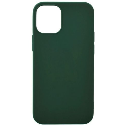 Husa Apple iPhone 12 / iPhone 12 Pro Matt TPU, silicon moale, verde inchis