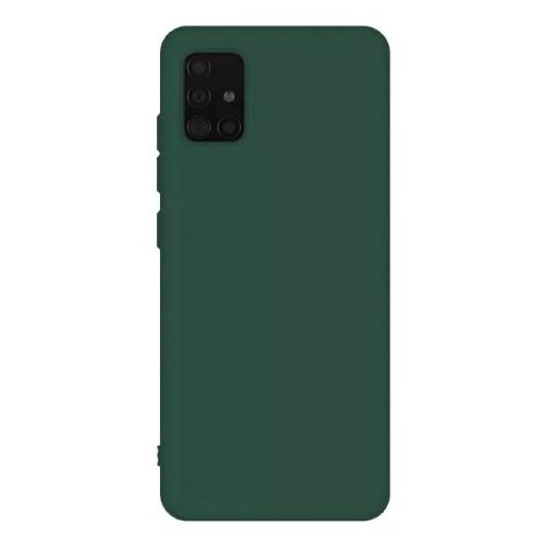 Husa Samsung Galaxy A31 Matt TPU, silicon moale, verde forrest