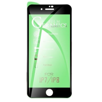   Folie de protectie Ceramic Film pentru Apple iPhone 6/6S, margini negre