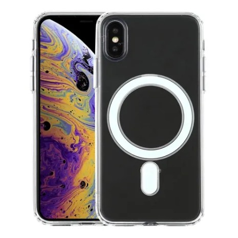 Husa de protectie pentru Apple iPhone XR, compatibila MagSafe, transparenta