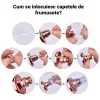 Aspirator facial Y08, ingrijire ten, indepartarea punctelor negre, minimizarea porilor, portabil, alb