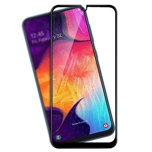 Folie de sticla Full Glue 9D pentru Samsung Galaxy A22 5G, margini negre