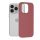 Husa Apple iPhone 14 Pro, Luxury Silicone, catifea in interior, rosu burgundy