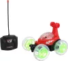 Jucarie masina cu telecomanda Stunt Car Tumble King, acrobatii, muzica si lumini, rosie