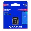 Card de memorie Goodram, microSD, 16GB, UHS-I + adaptor SD