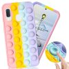 Husa antistres tip Pop It! pentru Huawei P30 Lite, multicolora