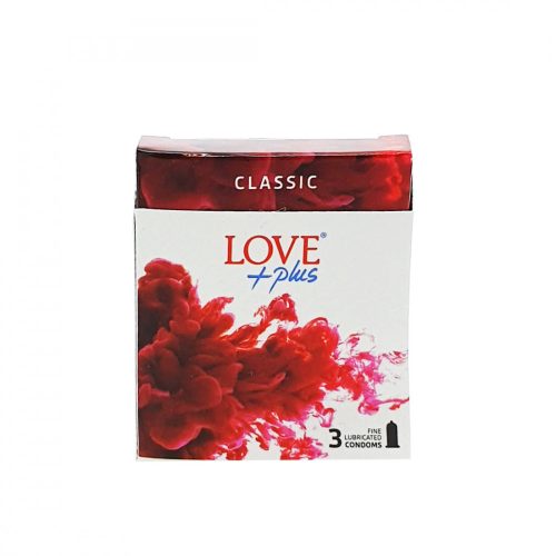 Set 3 prezervative Love Plus Classic