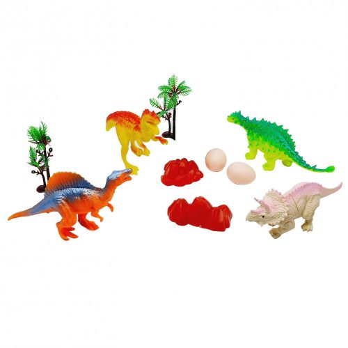 Set 4 dinozauri din plastic, The Dinosaur Kingdom