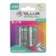 Set 4 baterii Tellur Endura Cell, Zinc-Carbon, AAA R03, 1.5V