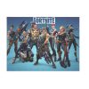 Puzzle 80 piese, 20 x 15 cm, personaje Fortnite, model 3