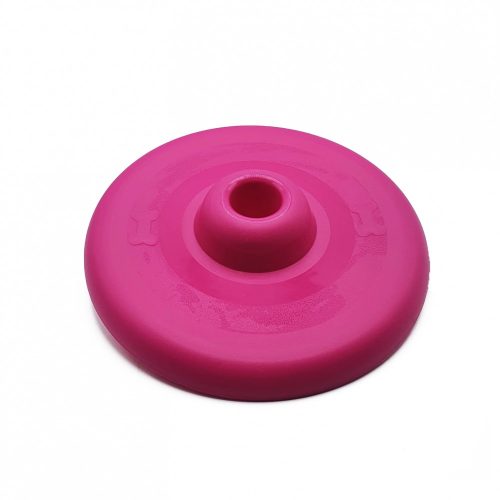 Jucarie frisbee pentru catei, 22 cm, roz