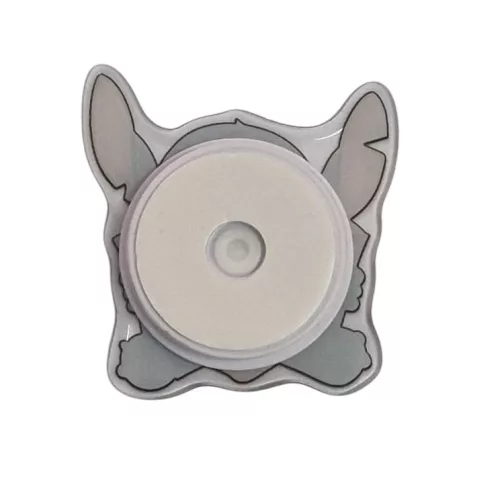 Suport telefon mobil tip popsocket, model Stitch citind