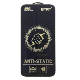   Folie sticla Apple iPhone 16e, BYRY Antistatic ESD, margini negre