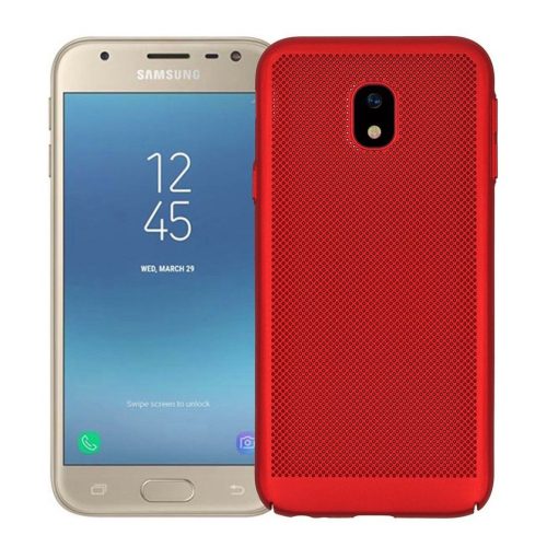 Husa de protectie cu perforatii pentru Samsung Galaxy J5 2017, rosie
