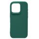 Husa protectie Apple iPhone 16 Pro, Matt TPU My Choice, silicon moale, verde