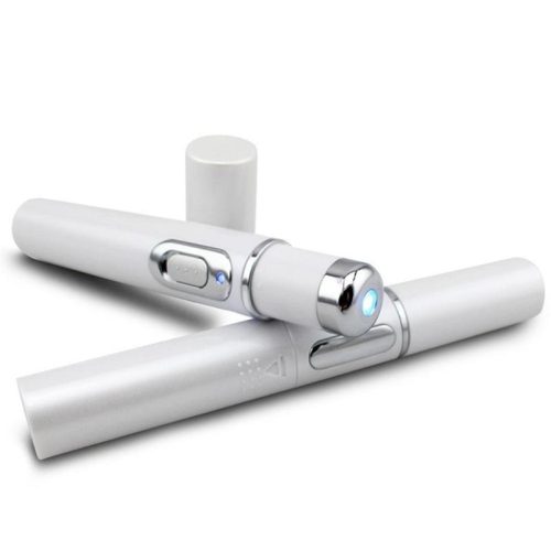 Dispozitiv cu lumina laser pentru tratarea acneei, KD-7910, BlueLight Therapy, alb