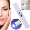 Dispozitiv cu lumina laser pentru tratarea acneei, KD-7910, BlueLight Therapy, alb