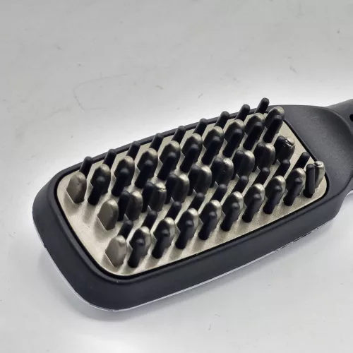 Perie electrica pentru indreptat parul Styling Comb 6088, alb/negru