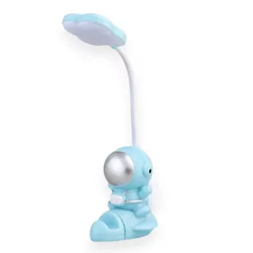   Lampa LED cu functie suport telefon, astronaut albastru deschis