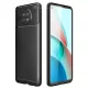 Husa Xiaomi Redmi Note 13 5G, Carbon Fiber, aspect carbon, protectie camere, neagra