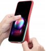 Husa Liquid Silicone Case pentru Samsung Galaxy A20e, interior microfibra, roz ciclam