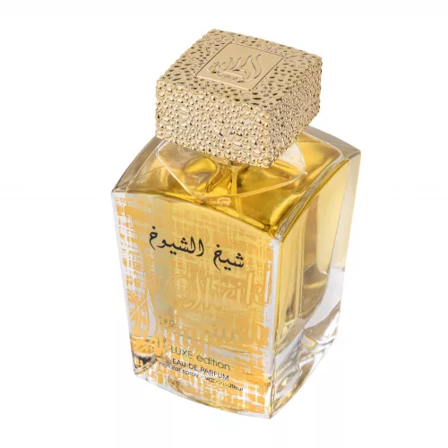 Apa de parfum Lattafa, Sheikh Shuyukh Lux Edition, unisex, parfum arabesc, 100 ml