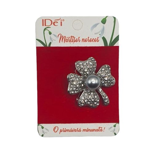 Martisor brosa metalica, model 13