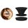 Suport telefon mobil tip popsocket personalizat cu poza ta, negru