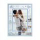 Rama sticla sublimabila cu fotografia ta, suport birou, model LOVE, 23 x 18 cm