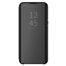 Husa Samsung Galaxy A10, Mirror Clear View, neagra