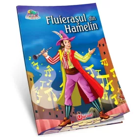   Carte de citit si colorat, editura Unicart, Fluierasul din Hamelin