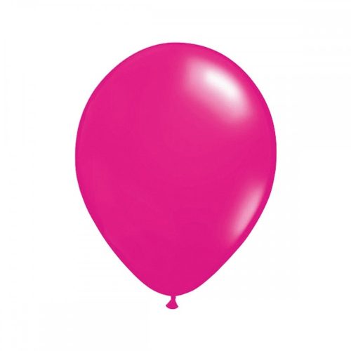 Set 10 baloane roz ciclam, 25 cm, 1.5g