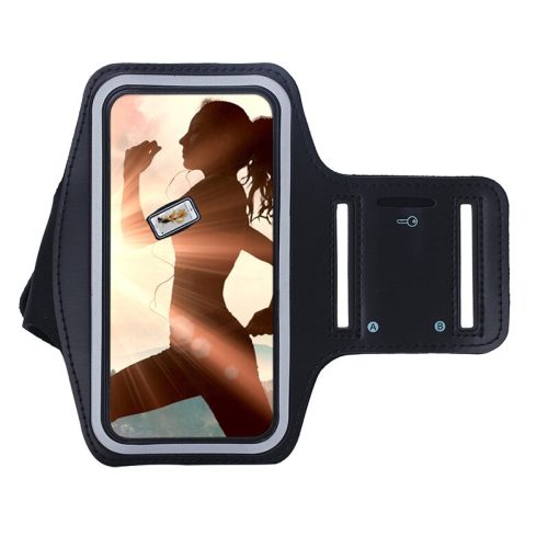 Husa Sport Armband / suport de brat pentru iPhone 6/7/8/SE2 si alte telefoane max. 4.7 inch, neagra 