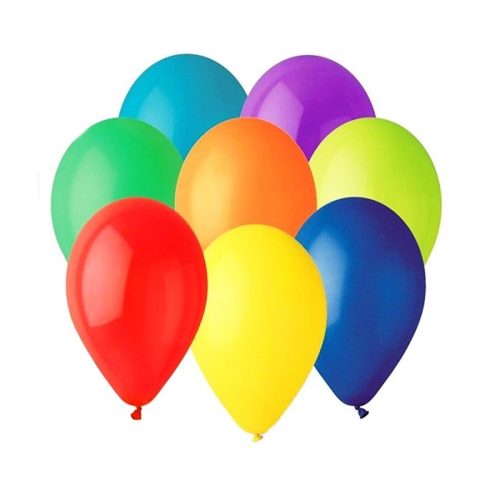 Set 100 baloane colorate pentru petrecere, 23 cm