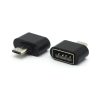 Adaptor OTG USB to MicroUSB, negru