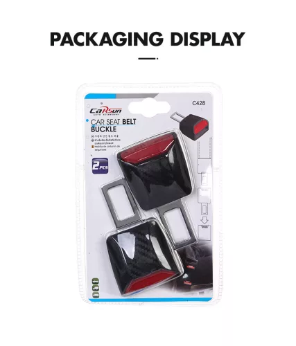 Set 2 adaptoare Carsun pentru prelungire/blocare avertizare centura