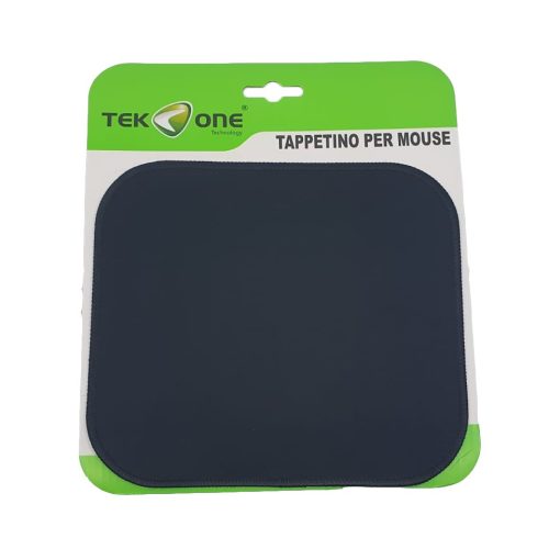 Mousepad textil Tekone, negru, 22.5 x 20 cm, model 1