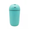 Umidificator si difuzor aromaterapie casa si auto, alimentare prin USB, purificator aer ultrasonic, 14 cm, turcoaz