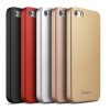 Husă IPAKY Full Cover 360° pentru Apple iPhone 5/5S/SE (față + spate + sticlă), rose gold