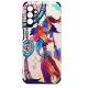 Husa Samsung Galaxy A53 5G Colorful Case, TPU flexibil printat, Feathers