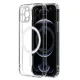 Husa de protectie pentru Apple iPhone 13 Pro Max, compatibila MagSafe, protectie camera, transparenta