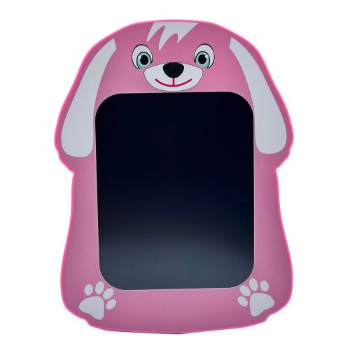 Tableta grafica pentru scris si desenat cu stylus, display LCD 8.5 inch, design catelus roz