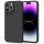 Husa Apple iPhone 14 Pro, Luxury Silicone, catifea in interior, protectie camere, negru