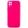 Husa Samsung Galaxy A12 Luxury Silicone, catifea in interior, roz fucsia