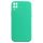 Husa Samsung Galaxy A12 Luxury Silicone, catifea in interior, turcoaz