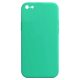 Husa Apple iPhone 7 / iPhone 8 / iPhone SE2, Luxury Silicone, catifea in interior, protectie camere, turcoaz