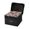 Set 168 markere cu doua capete Touch, suport si geanta depozitare incluse